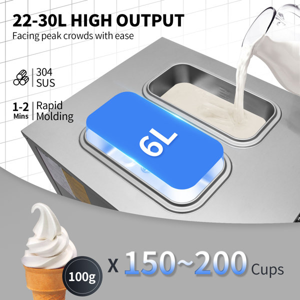 Wayfair soft serve ice best sale cream machine